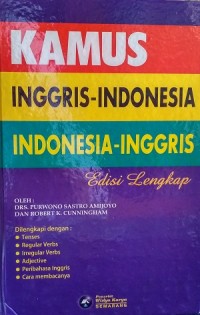 Image of Kamus Inggris - Indonesia Indonesia - Inggris edisi lengkap