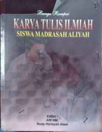 Image of Karya tulis ilmiah siswa madrasah aliyah