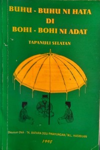 Image of Buhu - buhu ni hata di bohi bohi ni adat Tapanuli Selatan