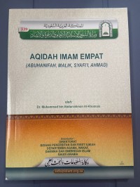 Image of Aqidah Imam Empat  (Abu Hanifah, Malik, Syafi'i, Ahmad)
