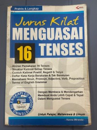 Image of Jurus kilat menguasai 16 tenses