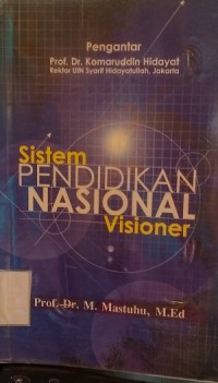 Image of Sistem pendidikan nasional visioner