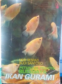Image of Petunjuk peraktis budidaya ikan gurami